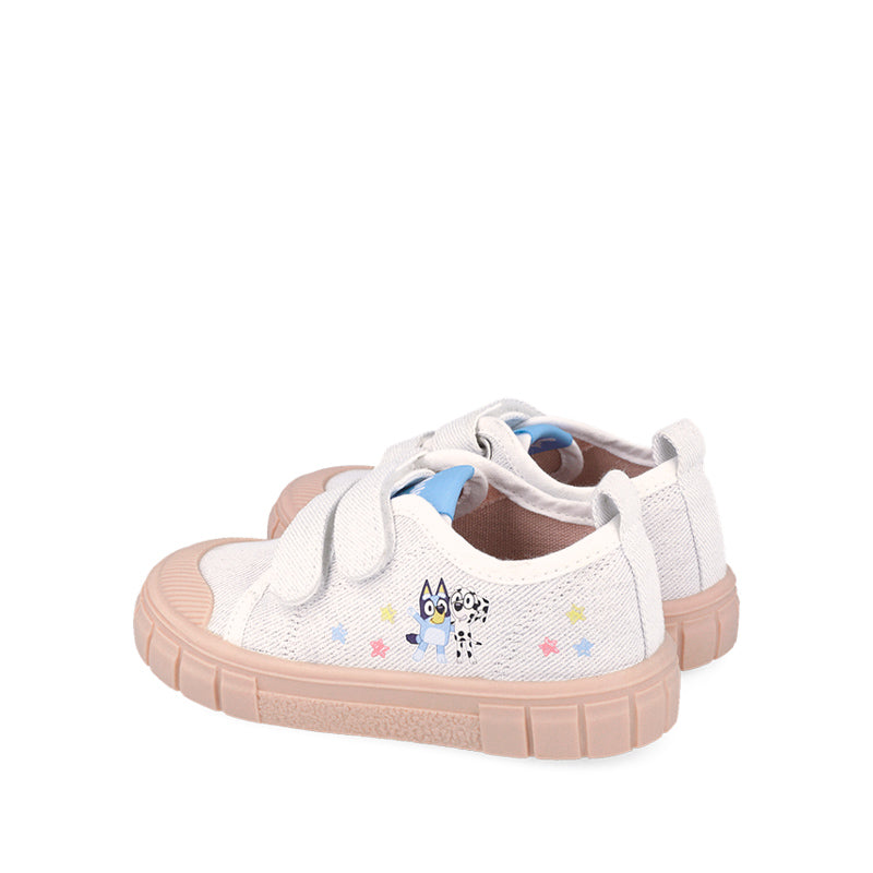 Garvalin x Bluey Barefoot Shoes - White/Pink