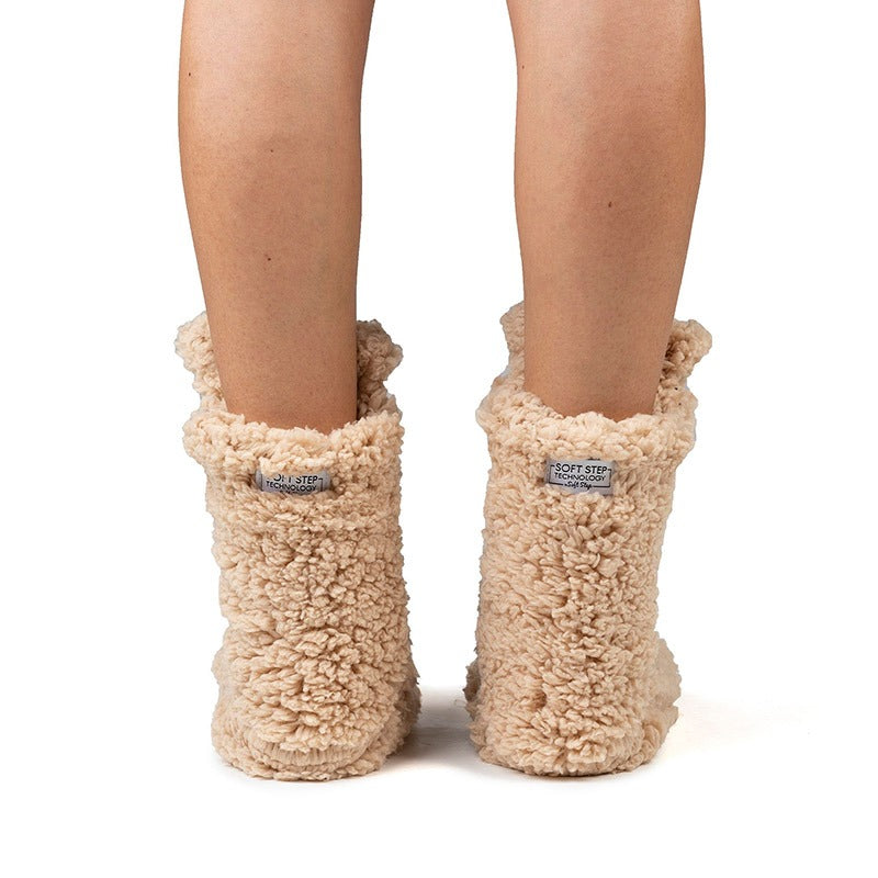 Cozy Sole Adult and Kids Slipper Socks - Teddy