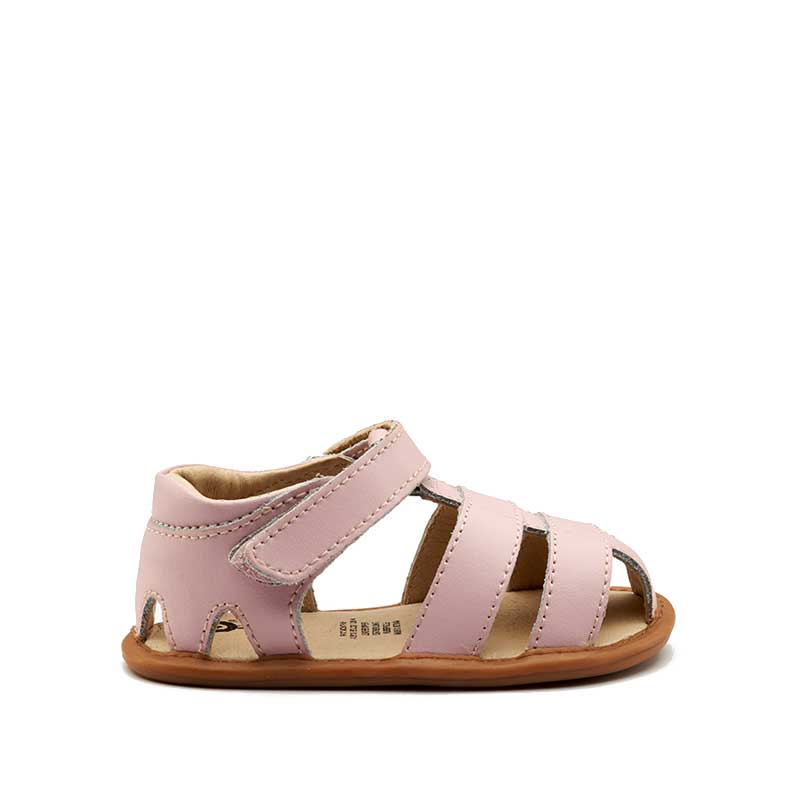 Old Soles Waves Sandal - Chalk Pink, outer side view.