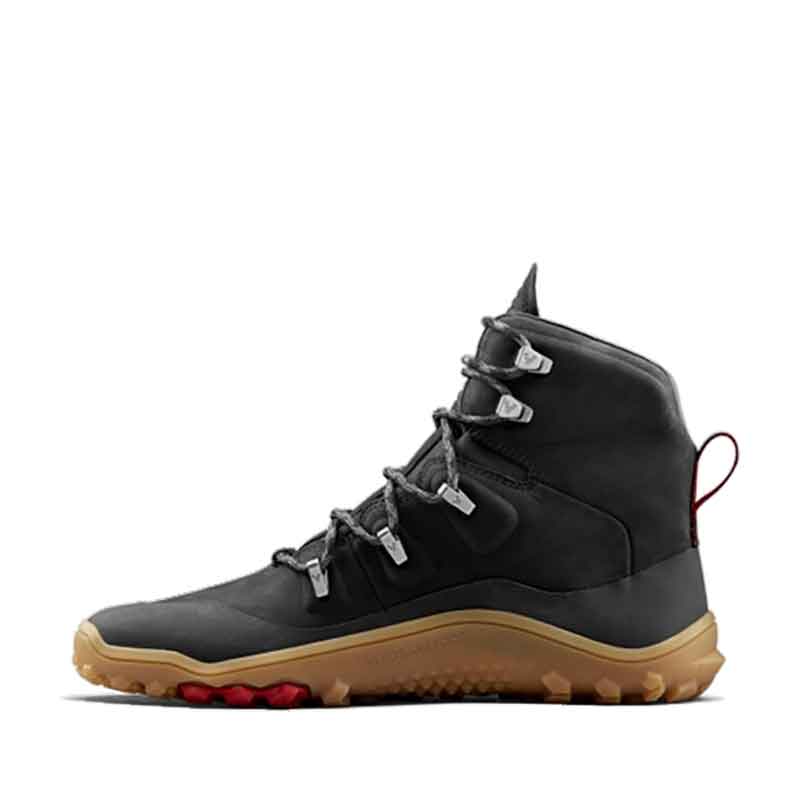 Vivobarefoot Men's Boots Tracker Leather AT - Obsidian (2)