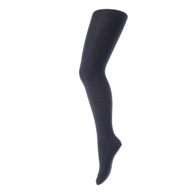 MP Denmark Kids Cotton Lined Wool Tights Navy