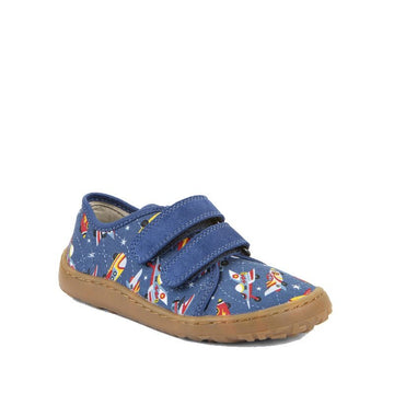 Froddo Barefoot Canvas Shoes - Blue Electric