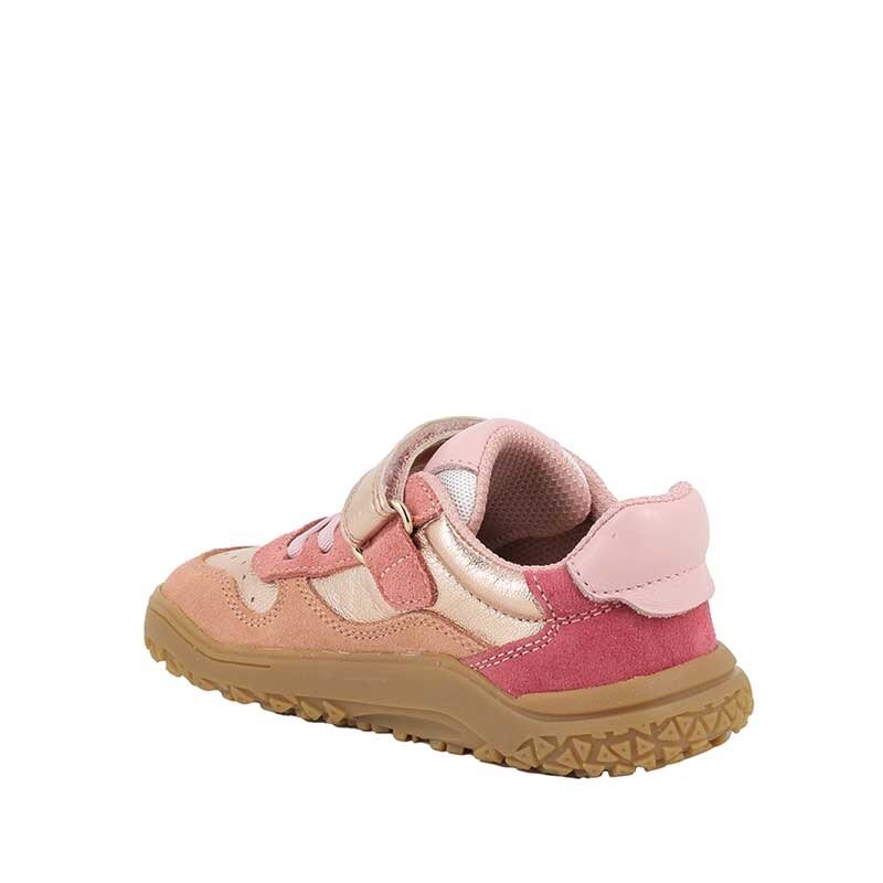 Primigi Kids Barefoot Trainer - Pink, angled view showing inner side and rear.