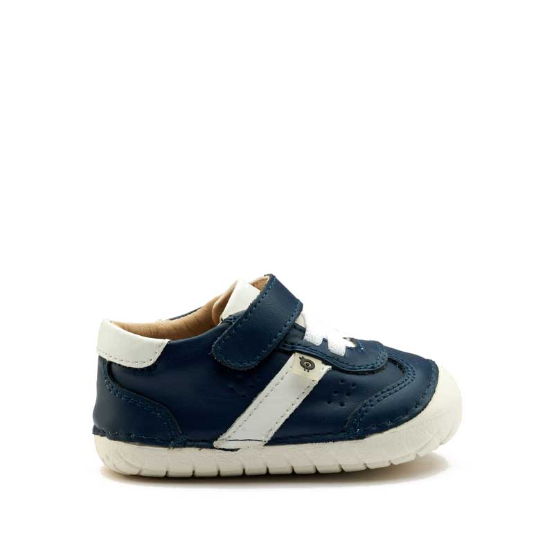 Old Soles Roady Pave Shoe - Denim Snow, outer side view.