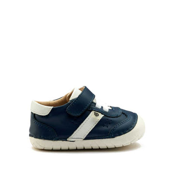 Old Soles Roady Pave Shoe - Denim Snow, outer side view.