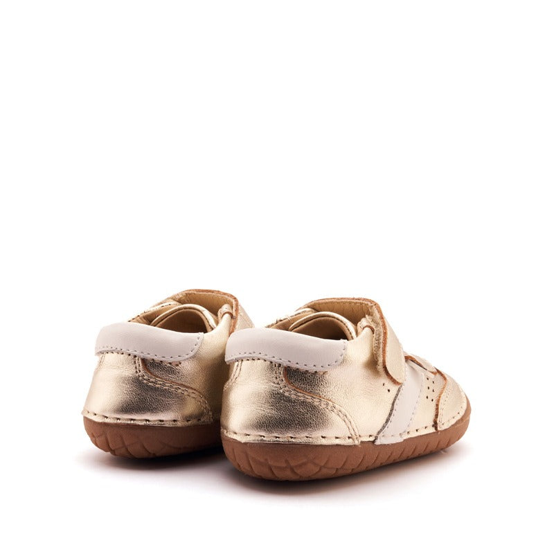 Old Soles Gravel Pave Shoes - Gold Snow