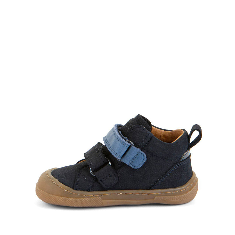 Froddo Kids Barefoot Maly F Boot - Dark Blue, inner side view.