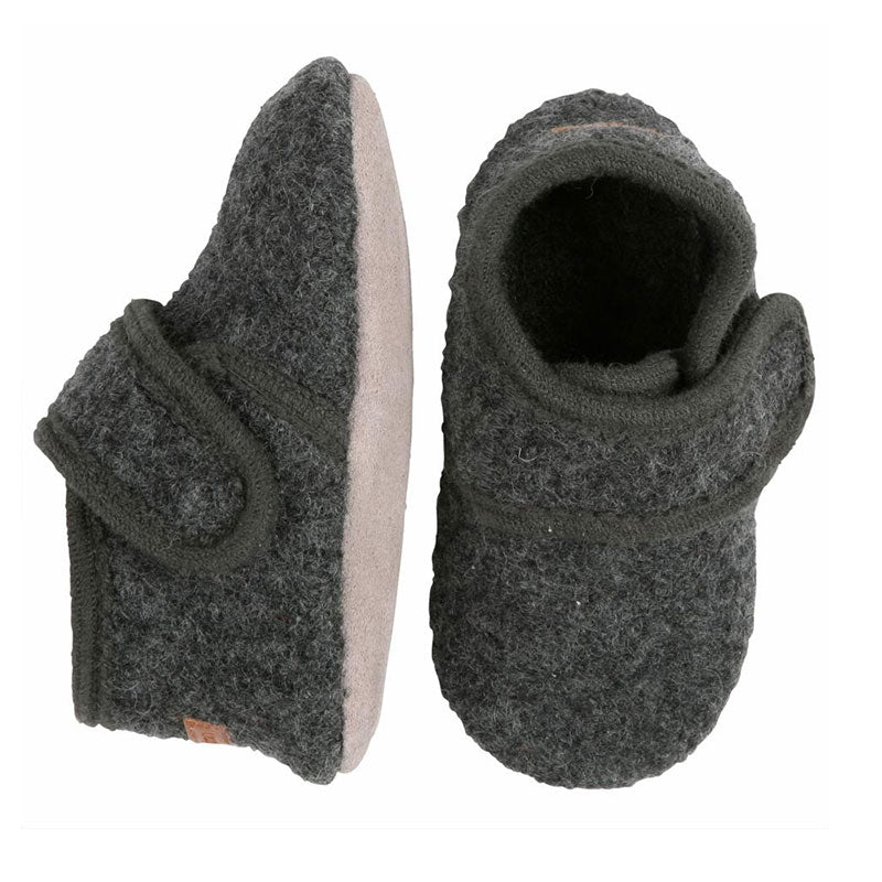 MP Denmark Classic Wool Slippers - Antracite