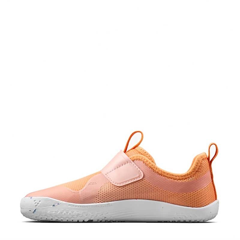 Vivobarefoot Kids Trainer Primus Sport IV - Apricot, inner side view.