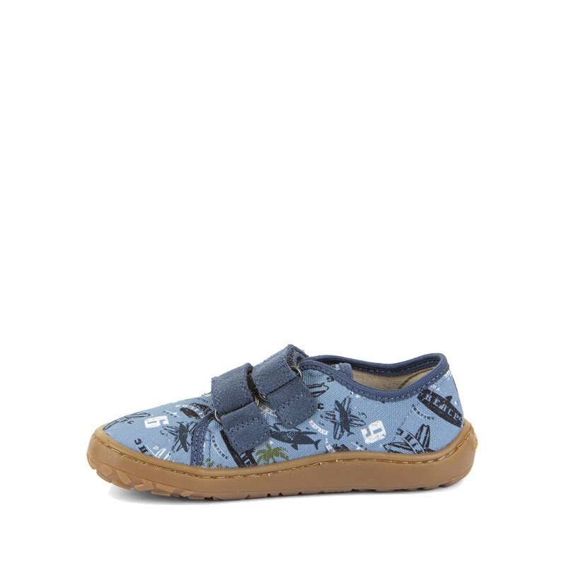 Froddo Barefoot Canvas Shoes - Blue Denim