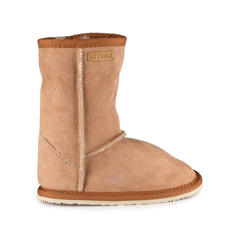 Zeazoo Women's Boot Dingo - Light Chestnut, outer side view.
