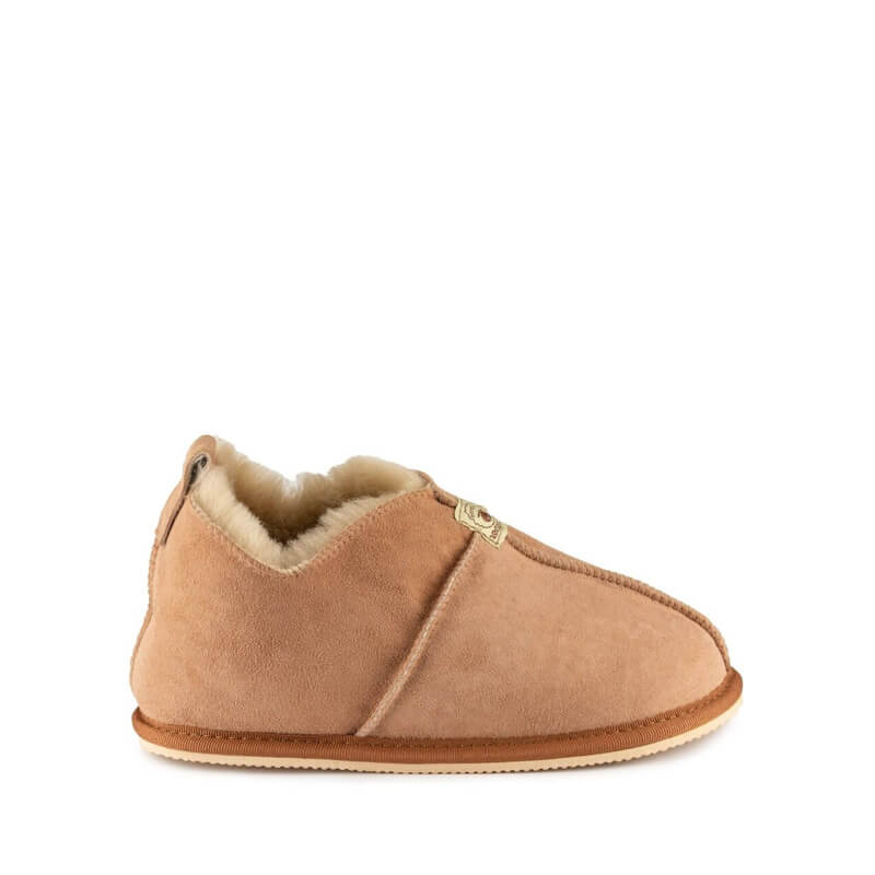 Zeazoo Adults Slippers Shaun - Chestnut Sheepskin