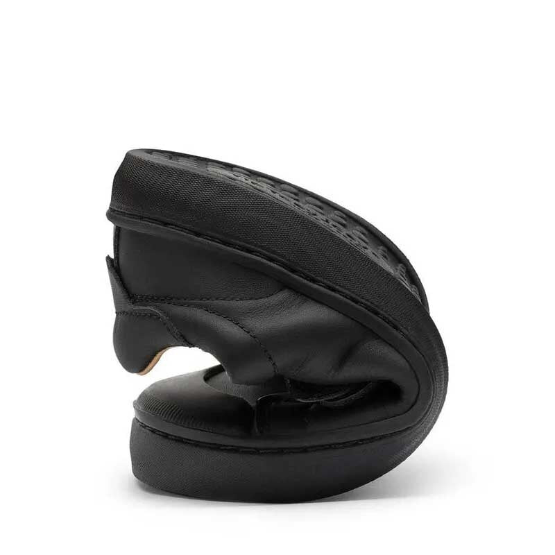 Tip Toey Joey Kids School Shoe Ramp - Black, folded up.