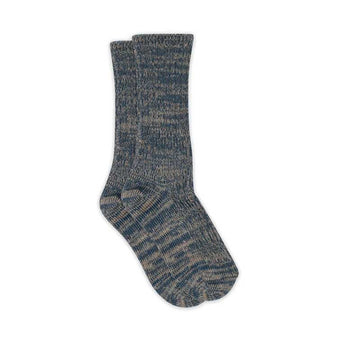 Pair of MP Denmark Kids Wool Rich Noa Socks - Dark Denim.