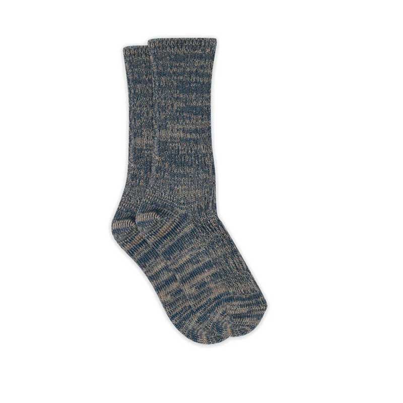 Pair of MP Denmark Kids Wool Rich Noa Socks - Dark Denim.