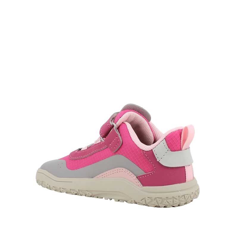 Primigi Kids Waterproof Barefoot Shoe - Pink, angled view showing inner side and rear.