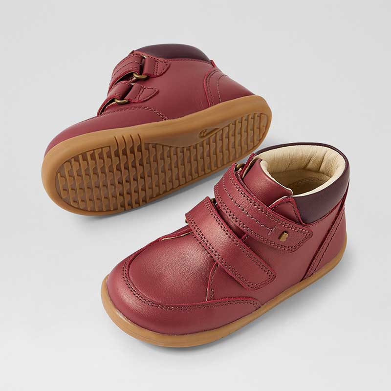 Bobux i-Walk Timber Boots - Tibitan Red