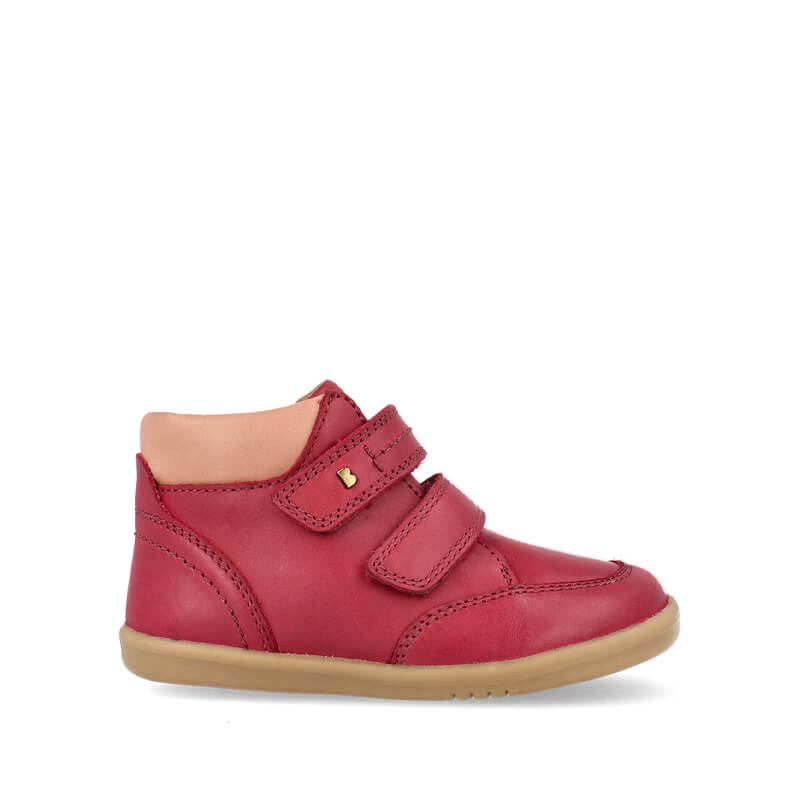 Bobux i-walk Timber Boot Cranberry, outer side view