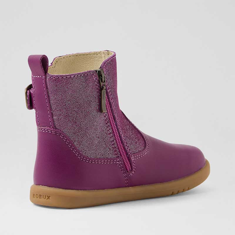 Bobux i-Walk Meave Boots - Magenta Purple