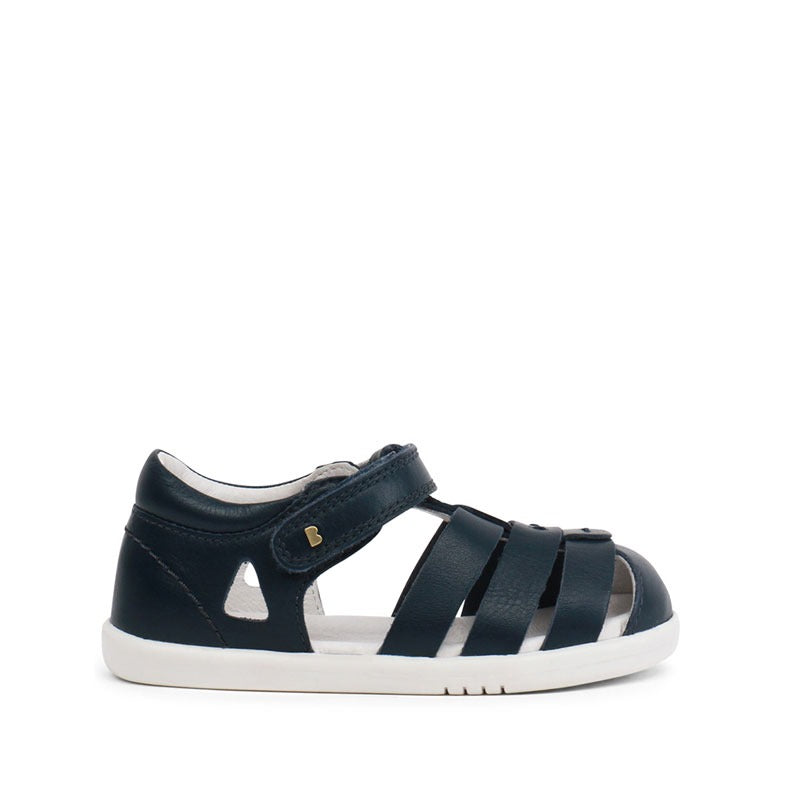 Bobux Tidal Sandals - Navy, outer side view