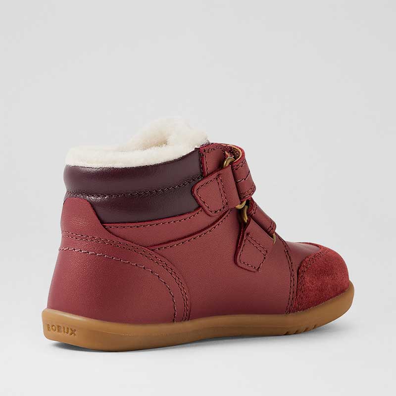 Bobux i-Walk Timber Arctic Boots - Tibitan Red