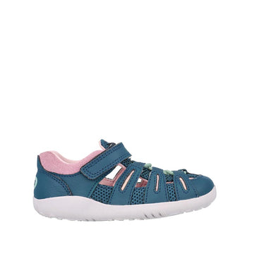 Bobux Summit Sandal Tidal Teal and Pink (0)