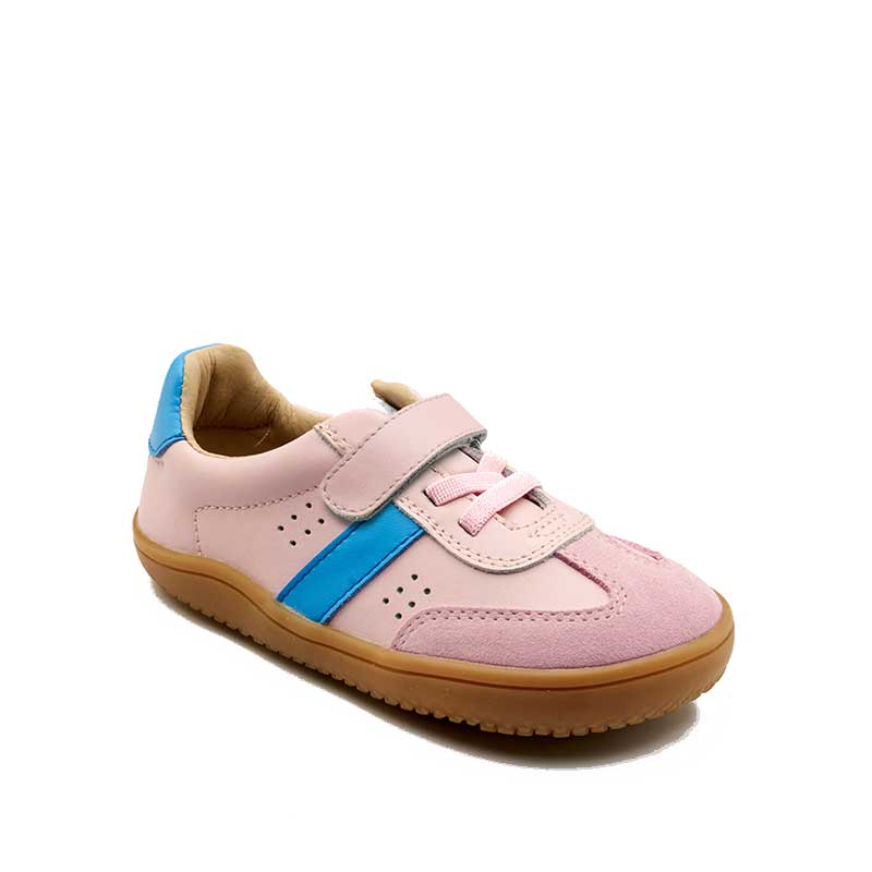 Old Soles Stylin Barewalk Shoe - Chalk Pink Malibu, angled view showing outer side and front.