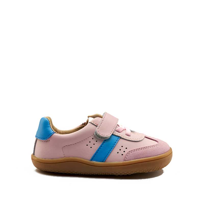 Old Soles Stylin Barewalk Shoe - Chalk Pink Malibu, outer side view.
