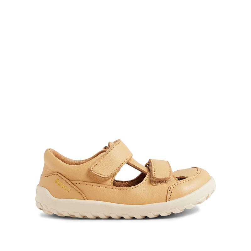 Bobux Alpha Troop Sandals - Oak Buff
