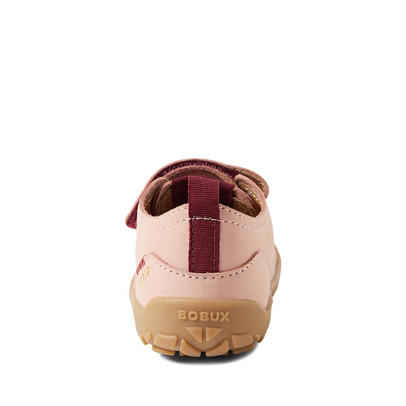 Bobux Alpha Prime Shoe - Cameo Rose, rear view