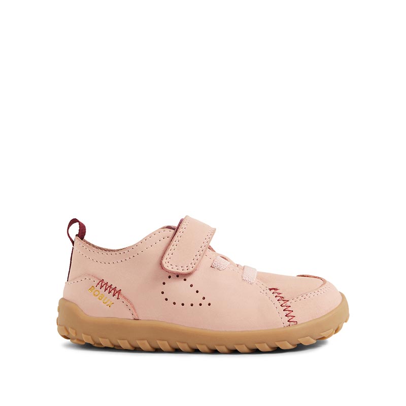 Bobux Alpha Prime Shoe - Cameo Rose, outer side view