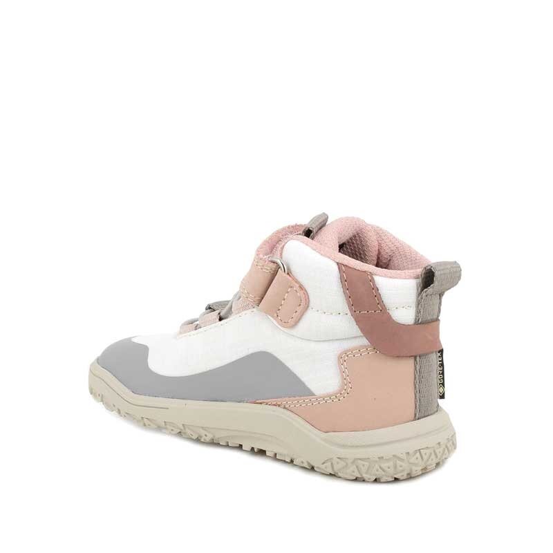 Primigi Kids Waterproof Barefoot Boot - Pink, angled view showing inner side and rear.