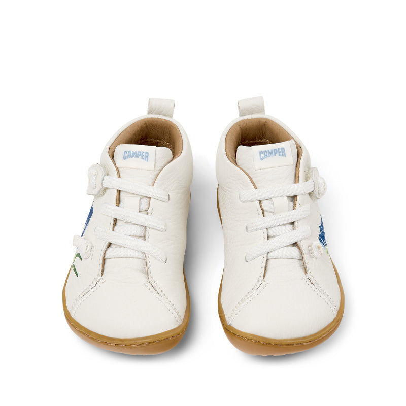 Camper Kids First Walker Peu Boots - White Floral