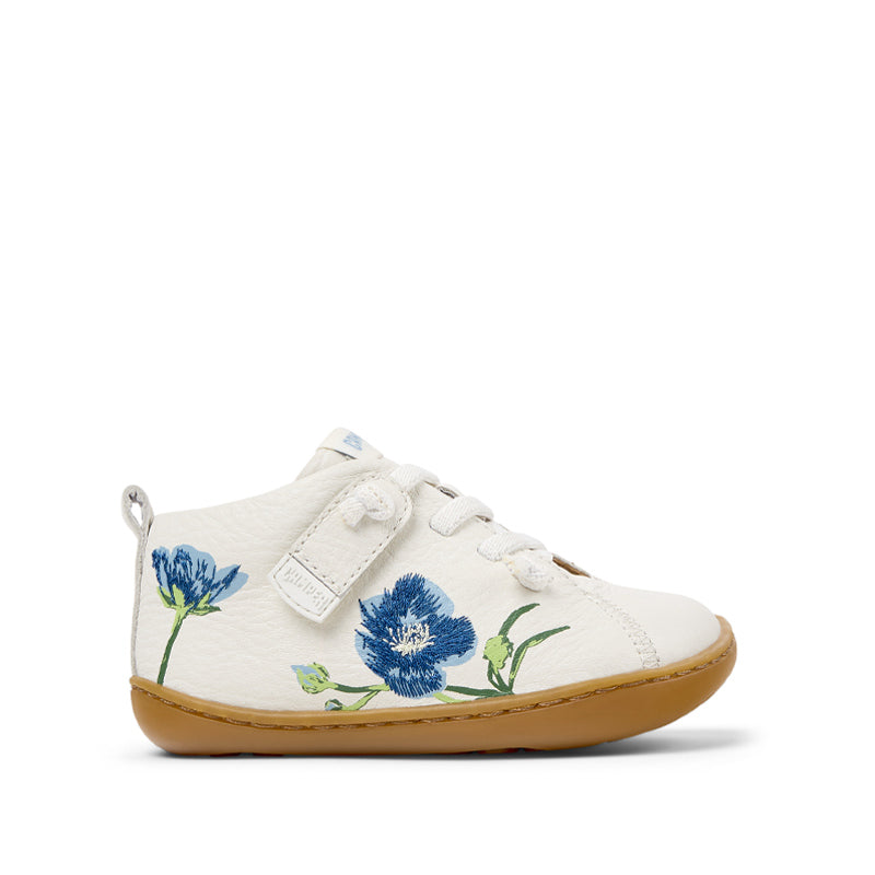 Camper Kids First Walker Peu Boots - White Floral