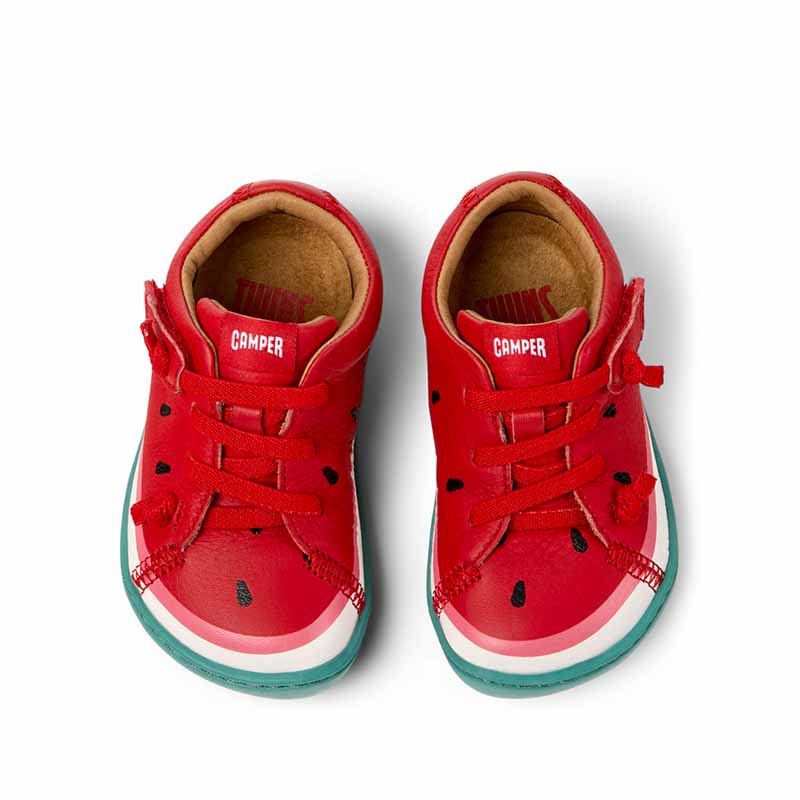 Camper Kids Peu First Walker Shoes - Watermelon