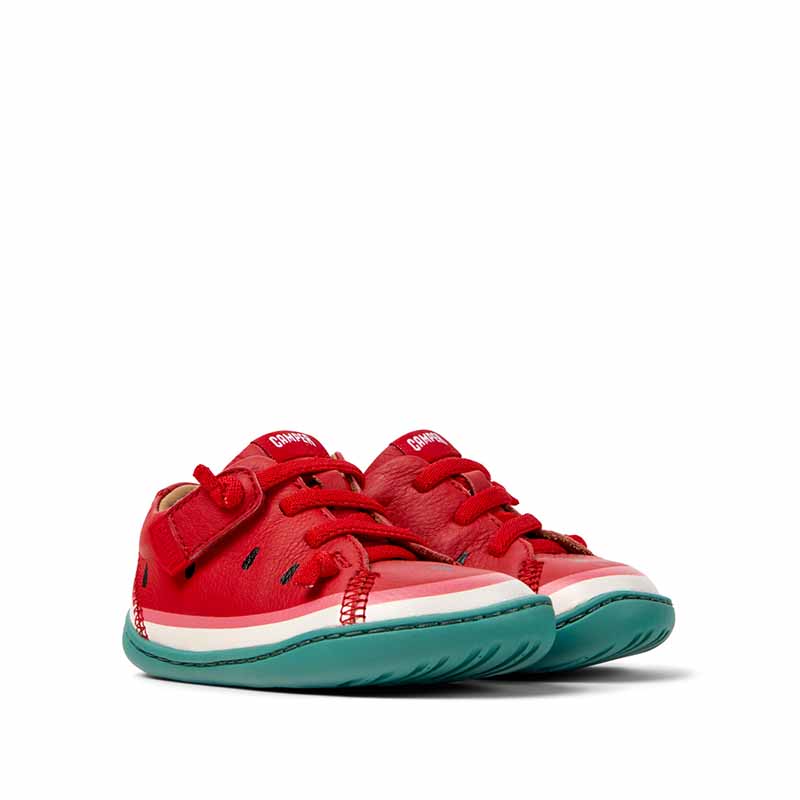 Camper Kids Peu First Walker Shoes - Watermelon
