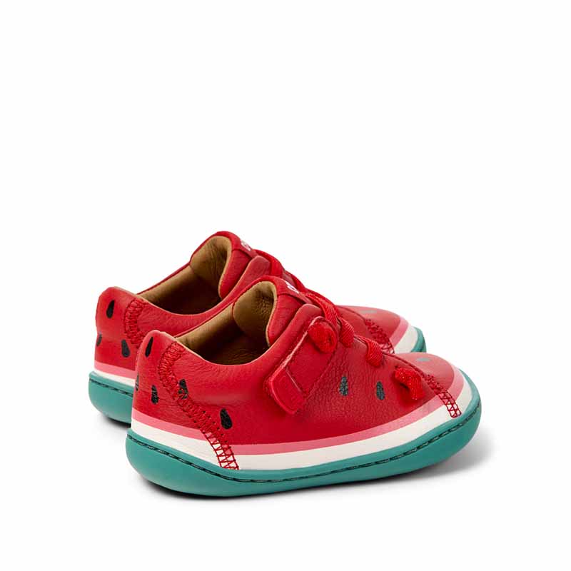 Camper Kids Peu First Walker Shoes - Watermelon