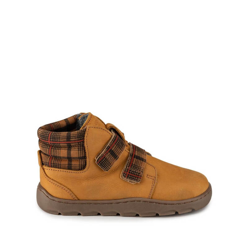 Zeazoo Kids Boot Grizzly - Camel, outer side view.