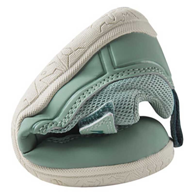 Folded Reima Kids Trainer Telmin - Stone Green.
