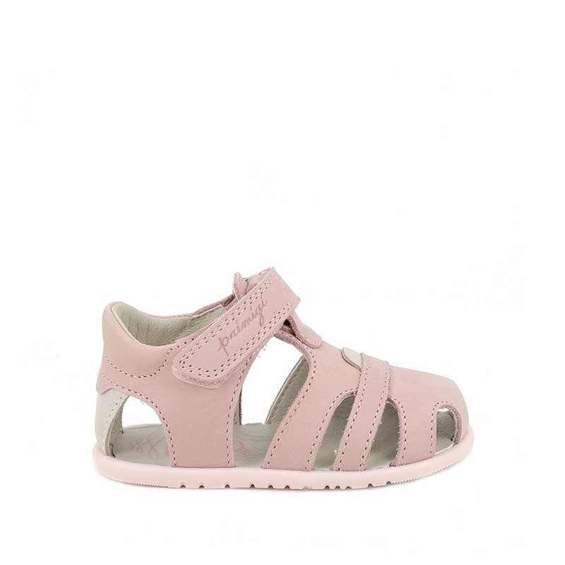Primigi Kids Barefoot Sandal - Pink, outer side view.