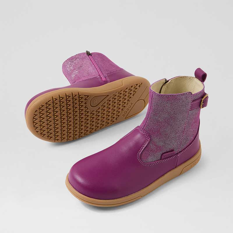 Bobux Kid+ Meave Boots -  Magenta Purple
