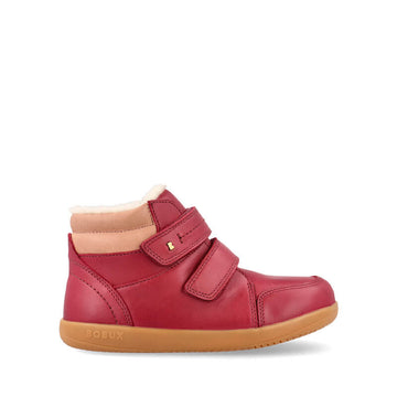 Bobux Kid+ Timber Arctic Boot - Cranberry, outer side view