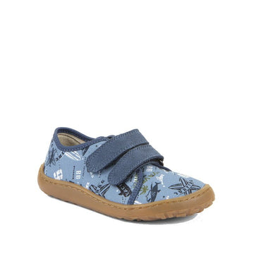 Froddo Barefoot Canvas Shoes - Blue Denim