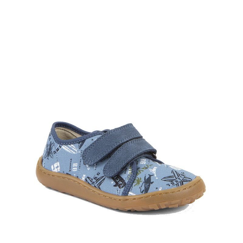 Froddo Barefoot Canvas Shoes - Blue Denim
