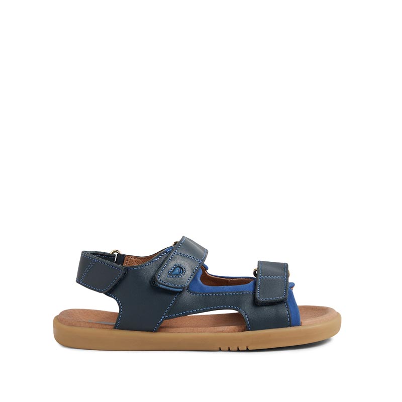 Bobux Kid+ Strand Sandal - Navy, outer side view