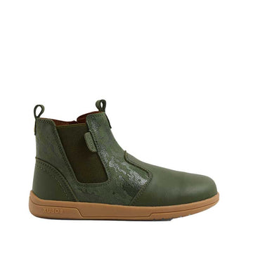 Bobux Kid+ Jodhpur II Boots - Camo Army and Bronze Green