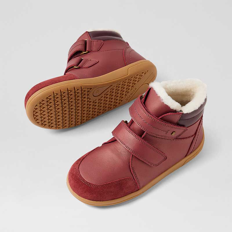Bobux Kid+ Timber Arctic II Boots - Tibitan Red