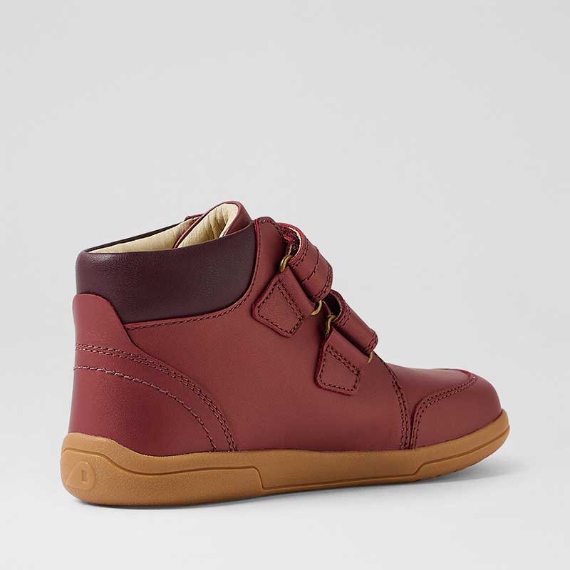 Bobux Kid+ Timber Boots - Tibitan Red