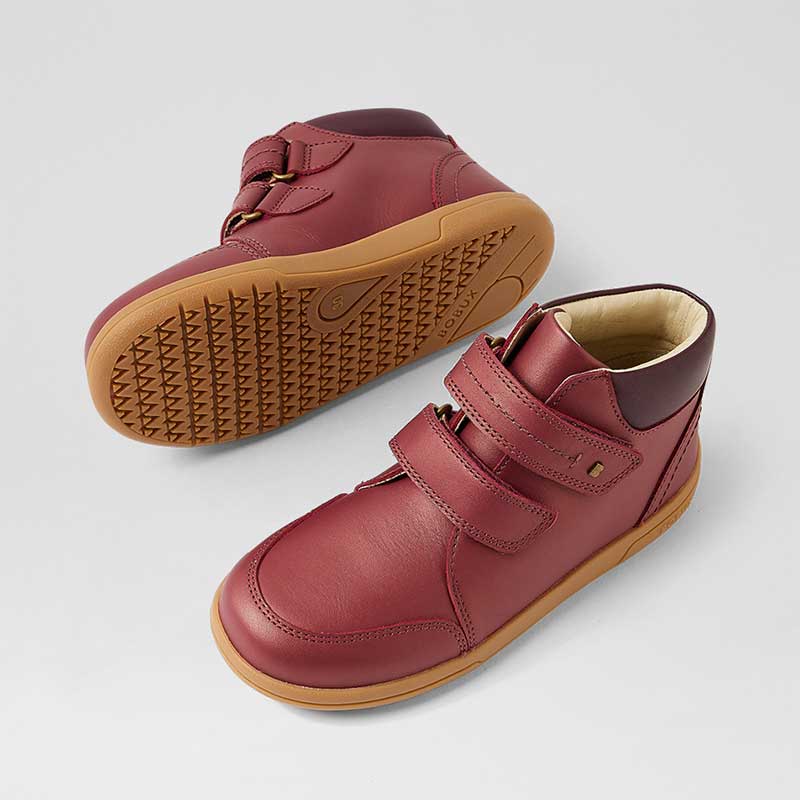 Bobux Kid+ Timber Boots - Tibitan Red