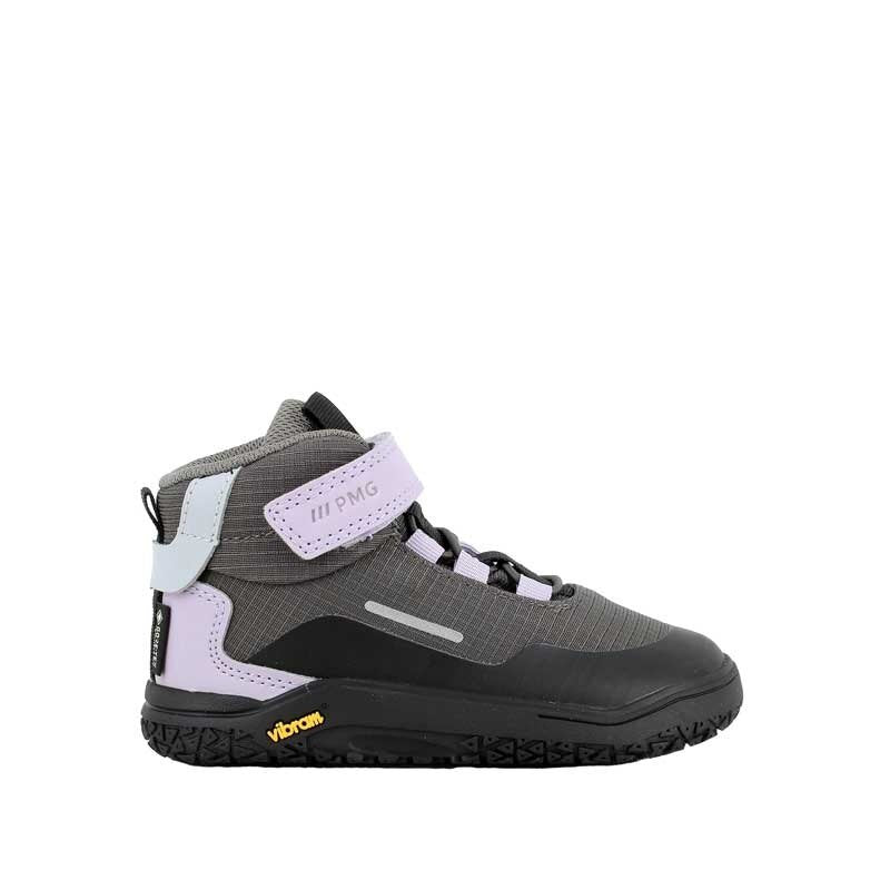 Primigi Kids Waterproof Barefoot Boot - Purple, outer side view.